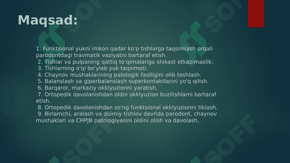 Tishlarni tanlab charxlash 4