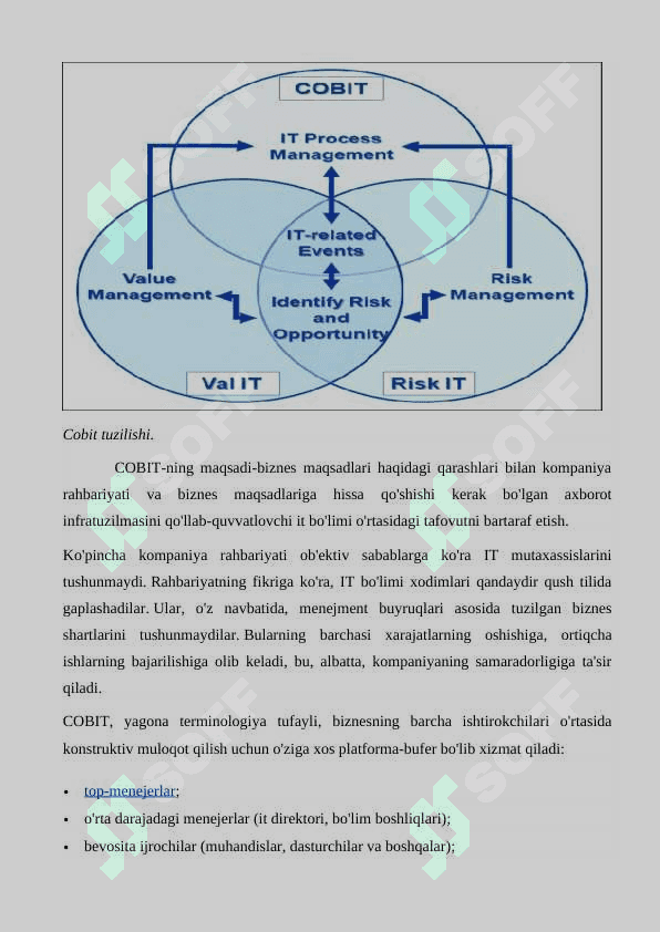 CobIT va Val IT standarti tahlili 4