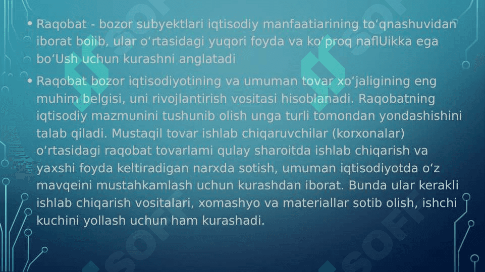 Raqobat va monopoliya 3