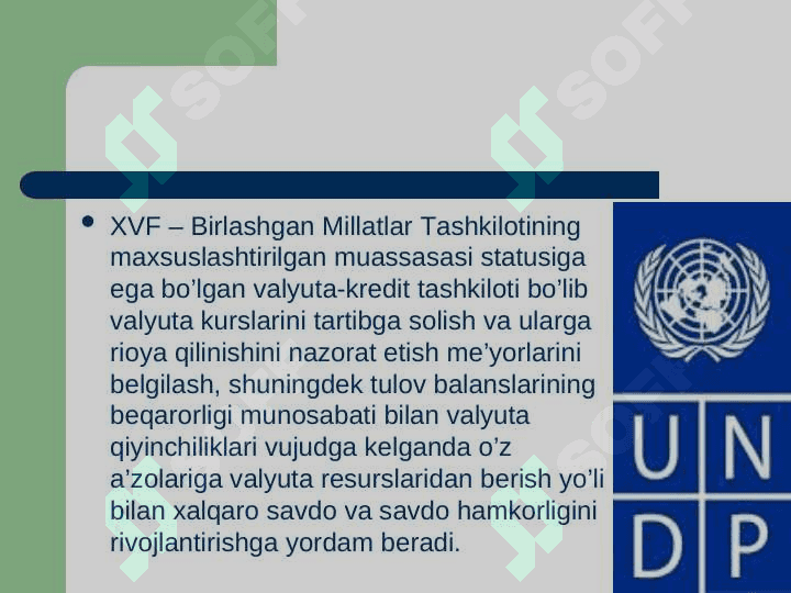 Xalqaro moliya va uning jahon iqtisodiyoti rivojlanishidagi o’rni 4