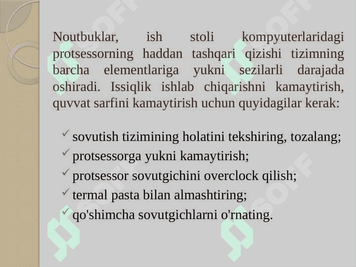 Markaziy mikroprotsessorning sovutish tizimi bilan tanishish 3