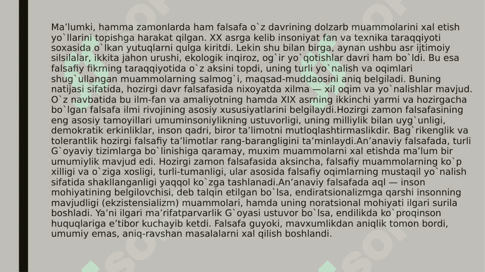 Vorislik va yangilanishYoshlar tarbiyasida falsafiy kategoriyalar to’g’risidagi bilimlarning ahamiyati 2