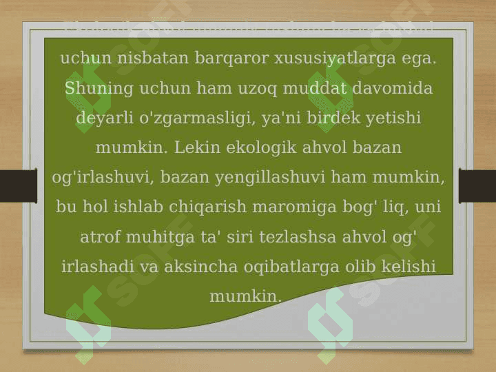 Oʻrta Osiyo mintaqasidagi ekologik ahvol 4