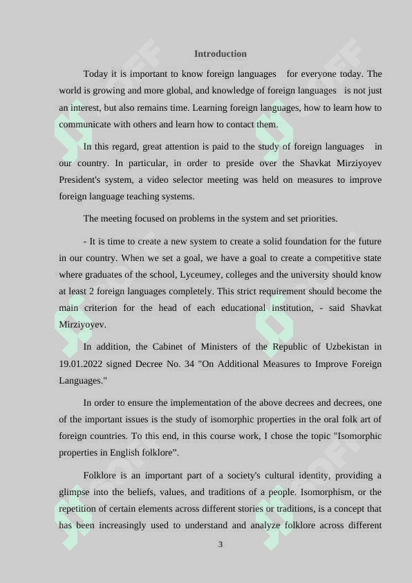 Isomorphic features in english folklore 3