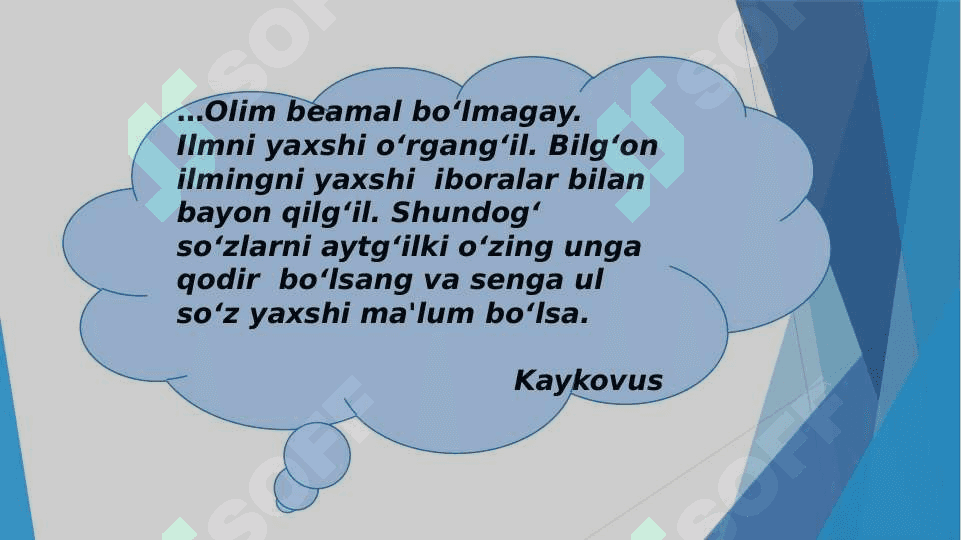 KAYKOVUSNING “QOBUSNOMA” ASARIDA FARZAND TARBIYASI 2