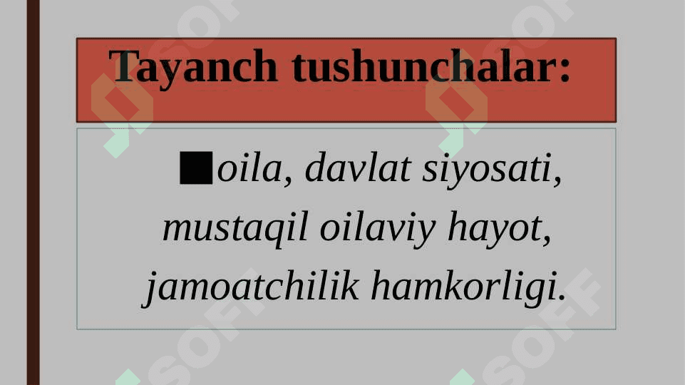 O‘ZBЕKISTОNDА ОILА PЕDАGОGIKА FАNINING RIVОJLАNISHINING IJTIMОIY- IQTISОDIY, MЕ’YORIY-HUQUQIY АSОSLАRI 3