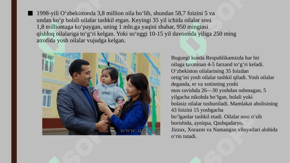O‘ZBЕKISTОNDА ОILА PЕDАGОGIKА FАNINING RIVОJLАNISHINING IJTIMОIY- IQTISОDIY, MЕ’YORIY-HUQUQIY АSОSLАRI 4