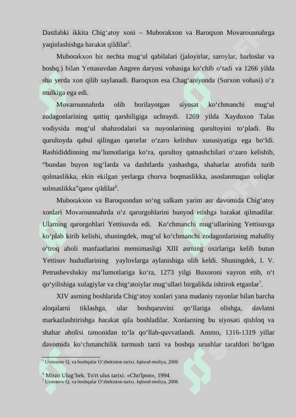 Chig'atoy ulusi davrida Movarounnahr.docx 5