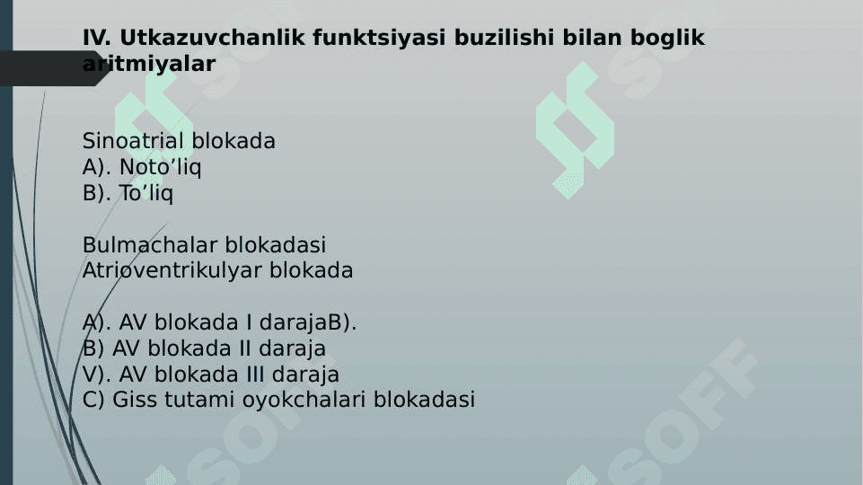 Yurak aritmiyalari 8