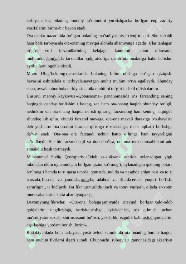 Oila pedagogikasining ilmiy tadqiqot metodlari 5