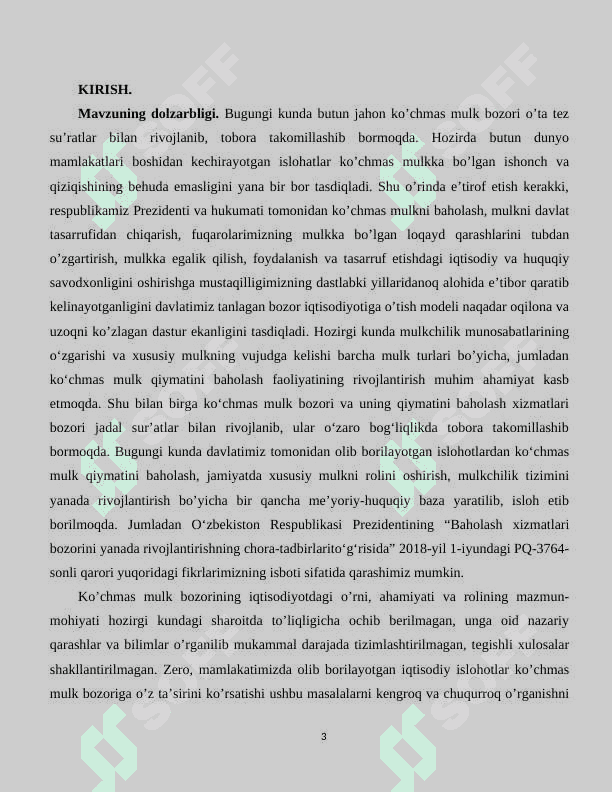 Ko‘chmas mulk va rieltorlik xizmatlari bozorlarini rivojlantirishning nazariy va metodologik asoslari 3