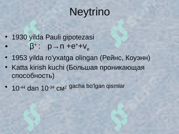 Neytrino astrofizikasi 2