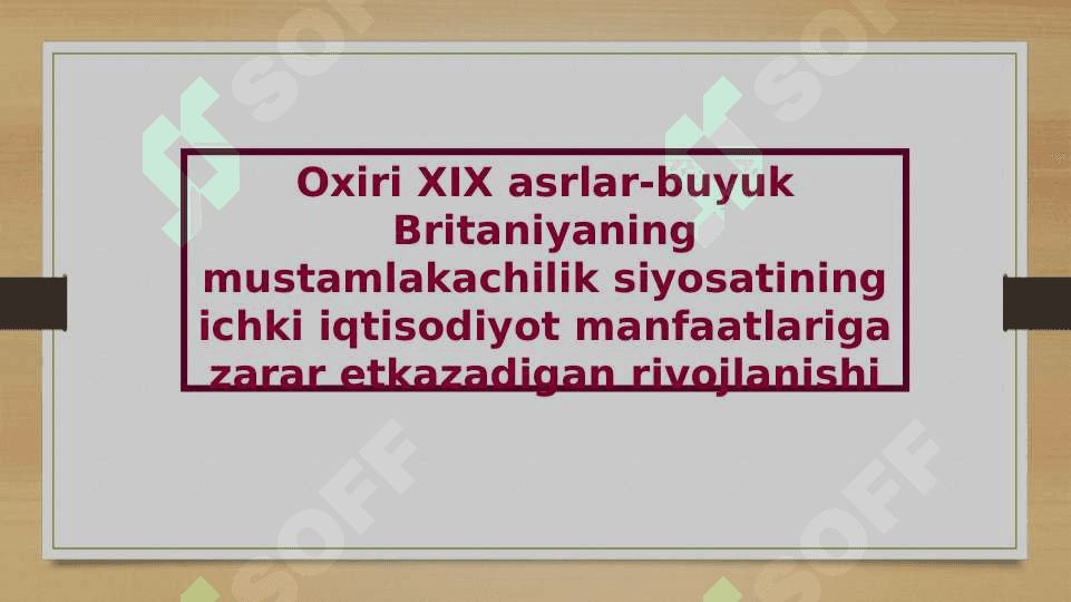 Buyuk Britaniya XIX-XX asrlarda 3