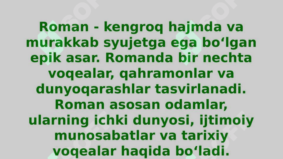 Boshlangʻich sinflarda epik asarlar ustida ishlash darslarini kuzatish va didaktik materiallarningahamiyatini tahlil qilish 7