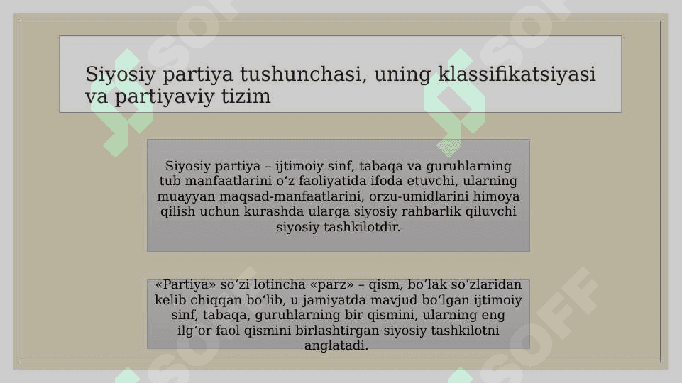 Siyosiy partiyalar va Jamoat birlashmalari 3