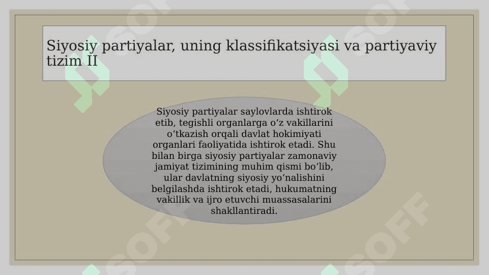 Siyosiy partiyalar va Jamoat birlashmalari 5