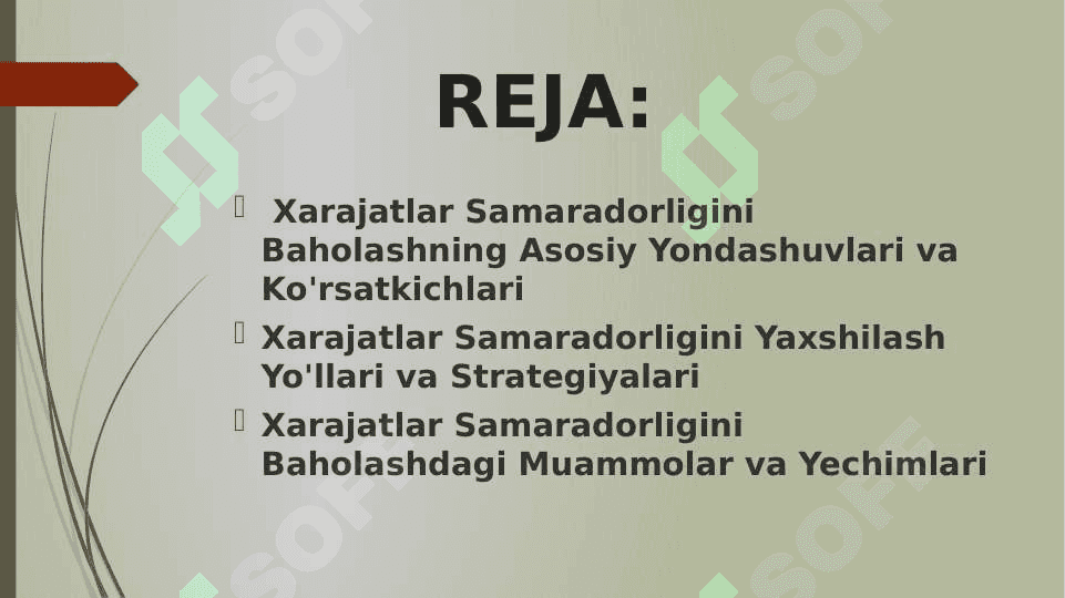 KORXONALARDA XARAJATLAR SAMARADORLIGI BAHOLASH 2