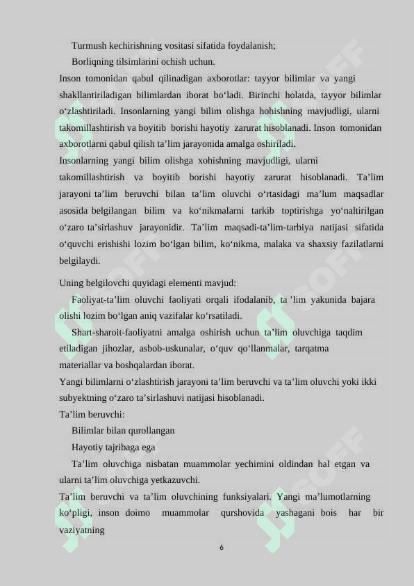 Ta’limda axborot texnologiyalaridan samarali foydalanish 6