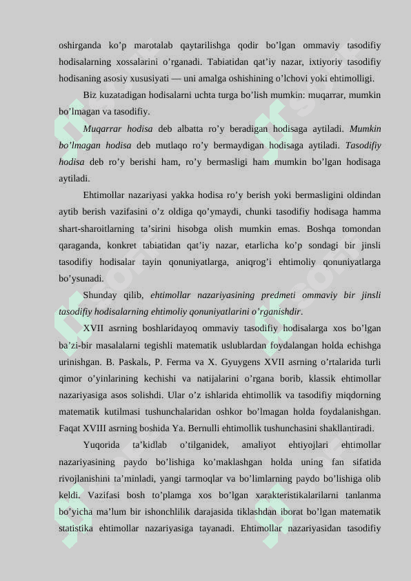 Murakkab hodisa ehtimolligini hisoblash 7