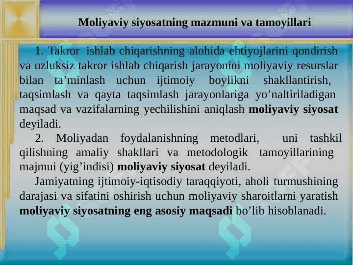 MOLIYAVIY SIYOSAT 4