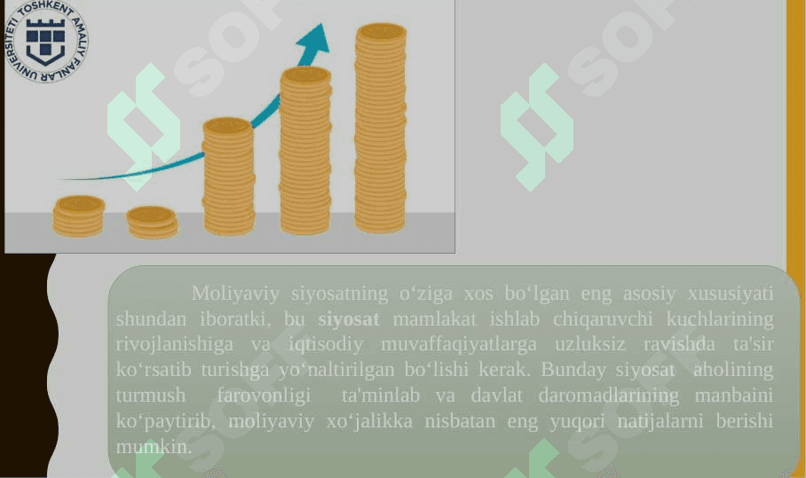 MOLIYAVIY SIYOSAT 6