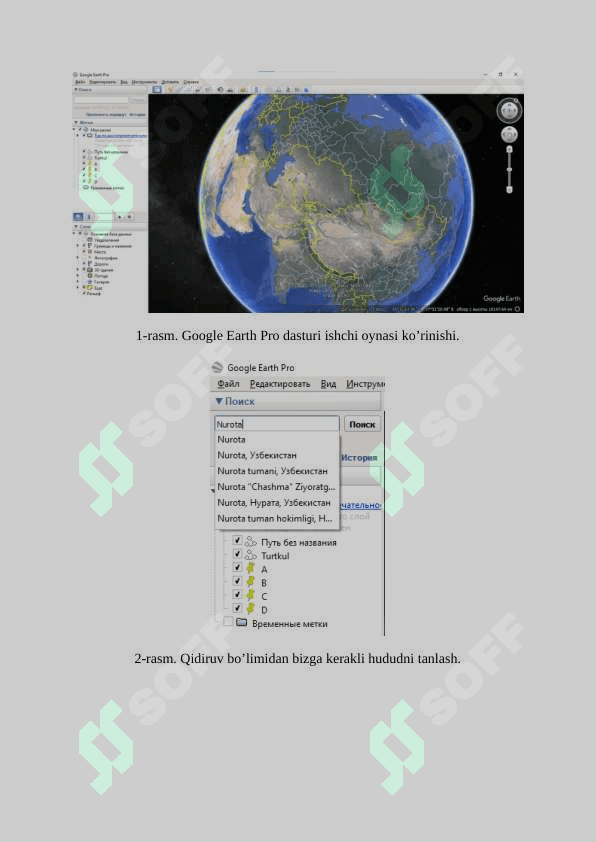 Geoaxbot tizimlarini loyihalovchi dasturiy vositalari bilan tanishish (ArcGIS, QGIS). 3