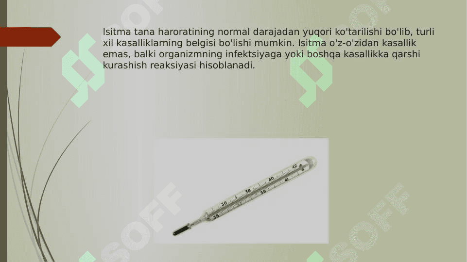 Isitma turlari.Isitmalayotgam bolaga yordam ko'rsatish. 3