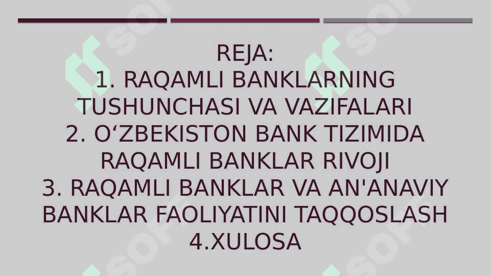 Bank xizmatlarini raqamlashtirishning yangi yechimlari 2