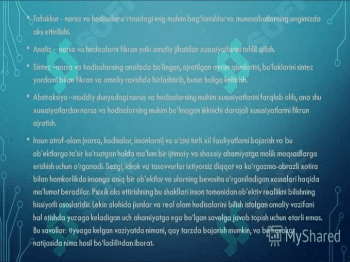 Badiiy obraz xususiyatlari 6