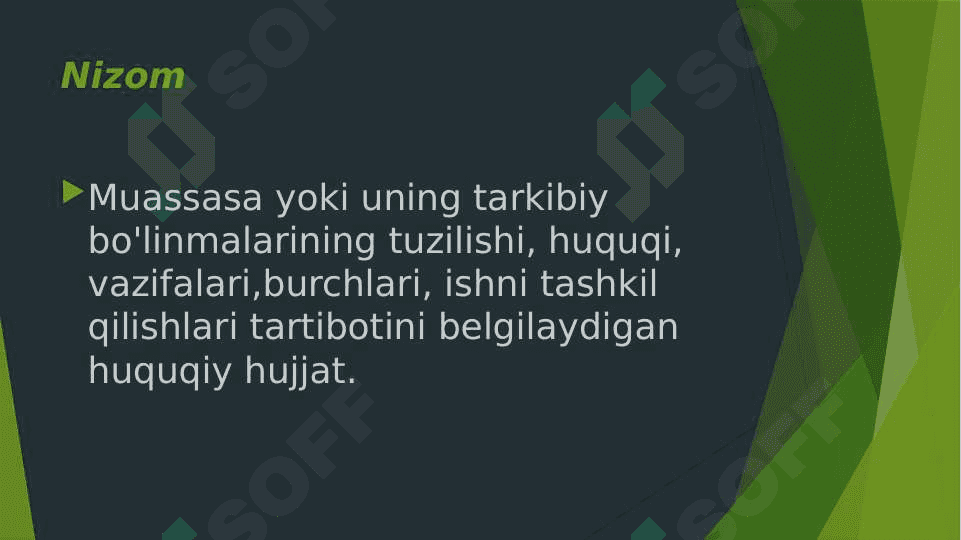 Tashkiliy hujjatlar turlari 5