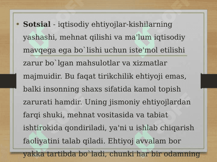 Inson ehtiyojlari va motivlarning xilma xillik tabiati 3