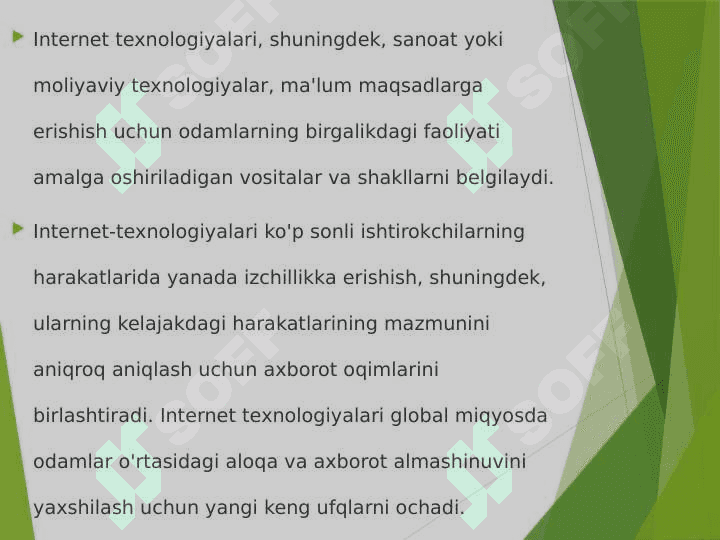 Internet xizmatlari va ulardan samarali foydalanish 7