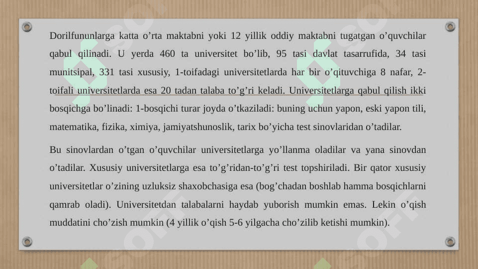 Rivojlangan xorijiy davlatlarda ta’lim tizimi 7