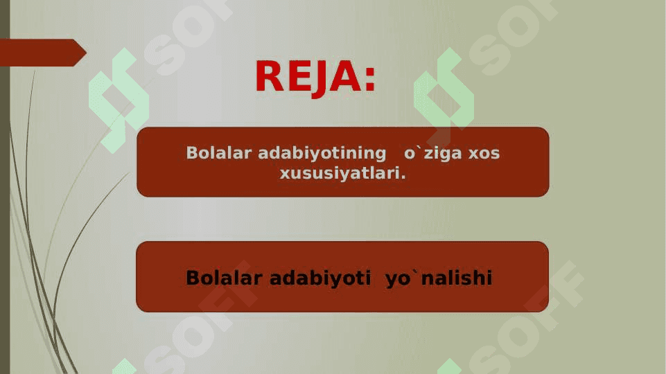 Zamonaviy bolalar adabiyotining o‘ziga xos xususiyatlari 2