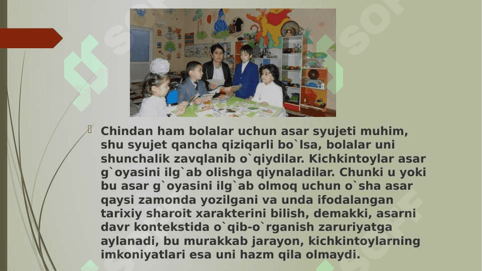 Zamonaviy bolalar adabiyotining o‘ziga xos xususiyatlari 6