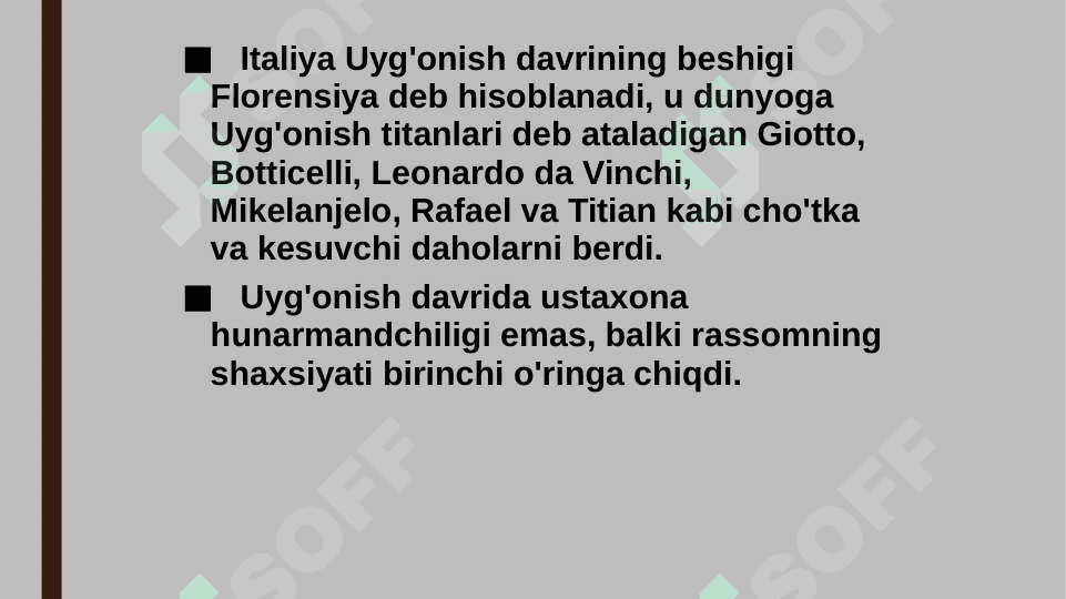 Uyg'onish davri madaniyati 5