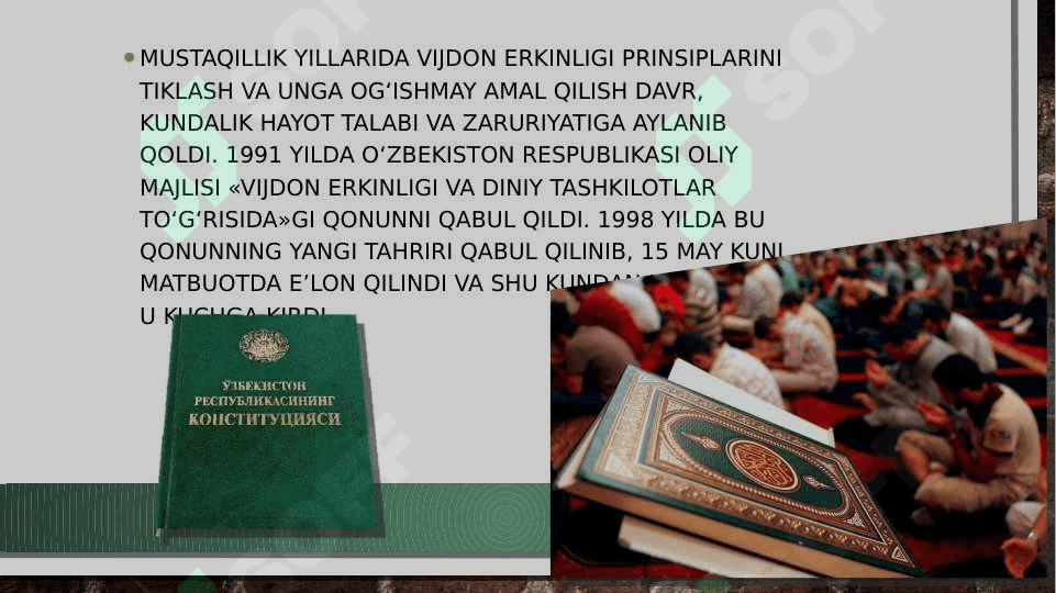 Vijdon Erkinligi 7