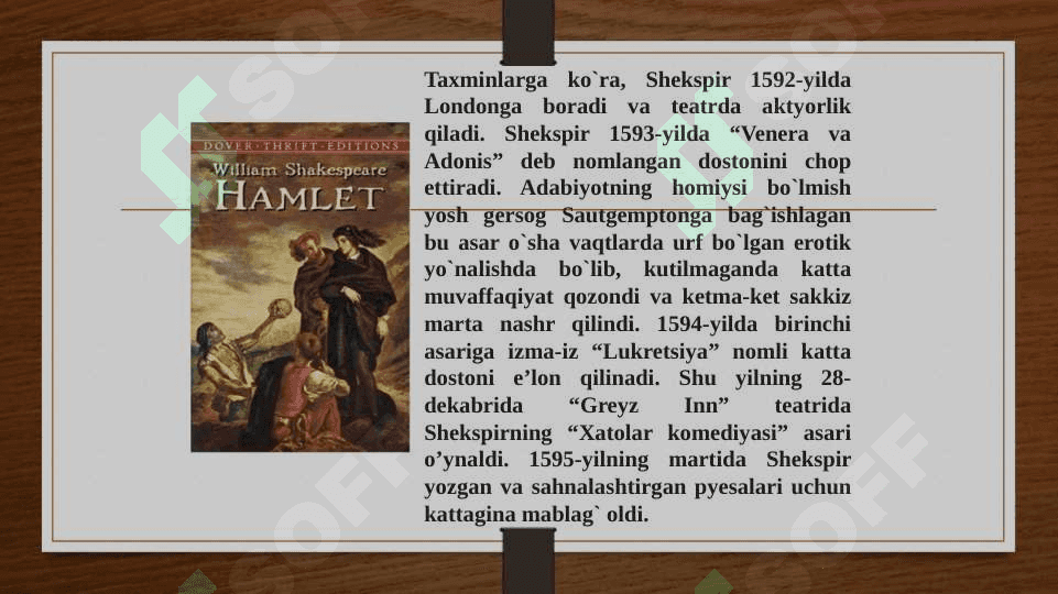 Vilyam Shekspirning «Otello» fojiasidagi timsollar va ularning_tasnifi 4