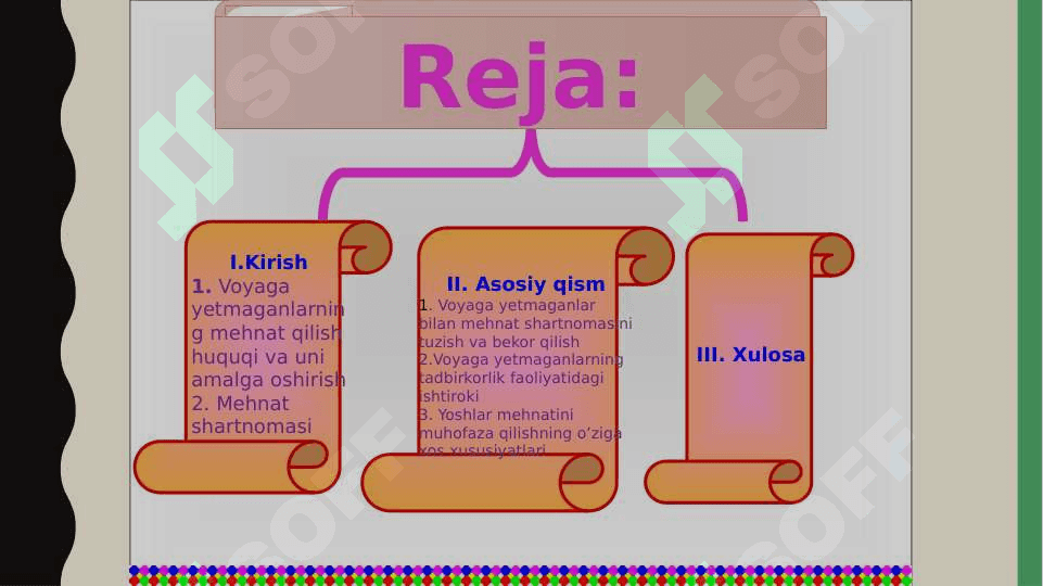 Voyaga yetmaganlarning mehnat qilish huquqi 2