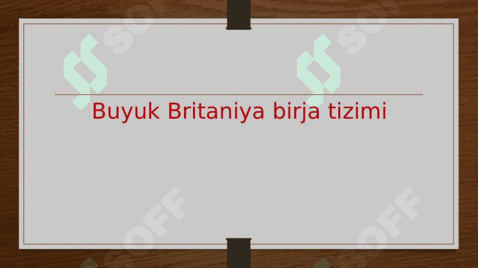 Xalqaro birja markazlari 8