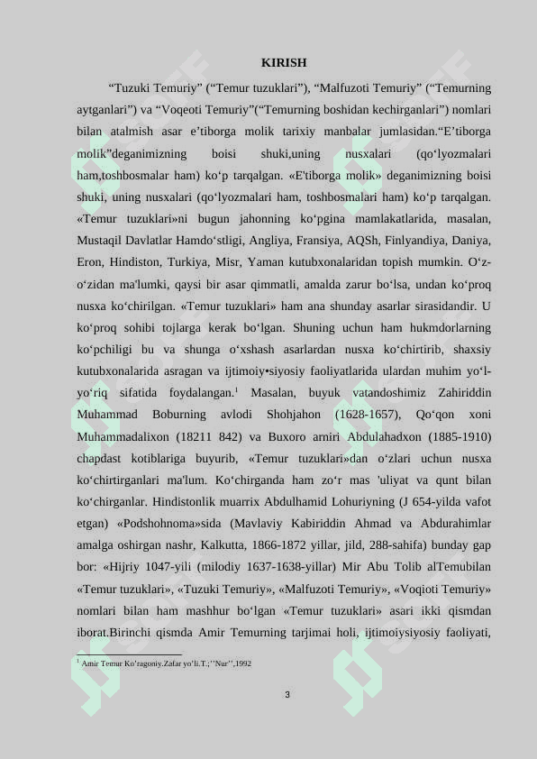 Amir temur tuzuklari – davlat boshqaruv to‘g‘risidagi muhim manba sifatida 3