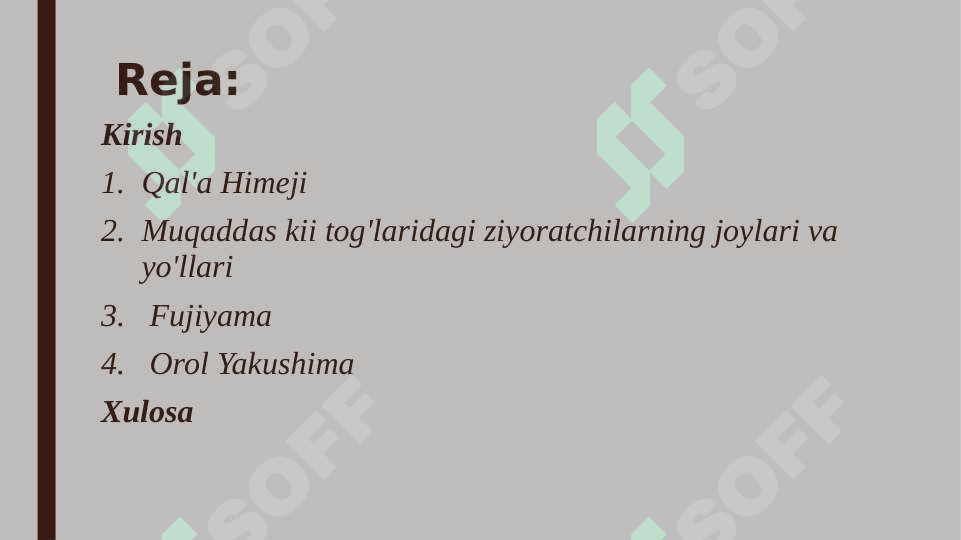 Yaponiya jahonning merosi 2