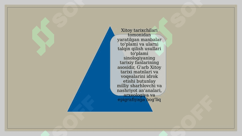 YOZMA MANBALAR. XITOYNING QADIMIY TARIXI 4