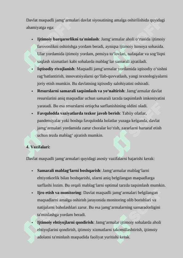 DAVLAT MAQSADLI JAMG’ARMALARI 3