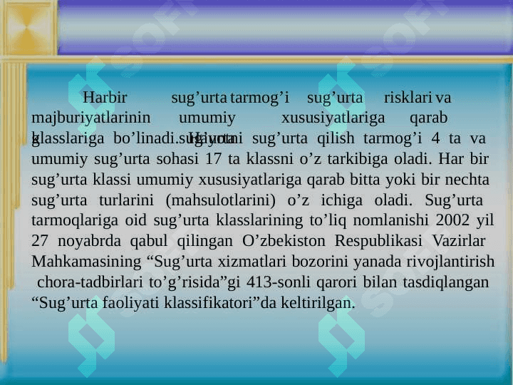 SUG’URTA 6