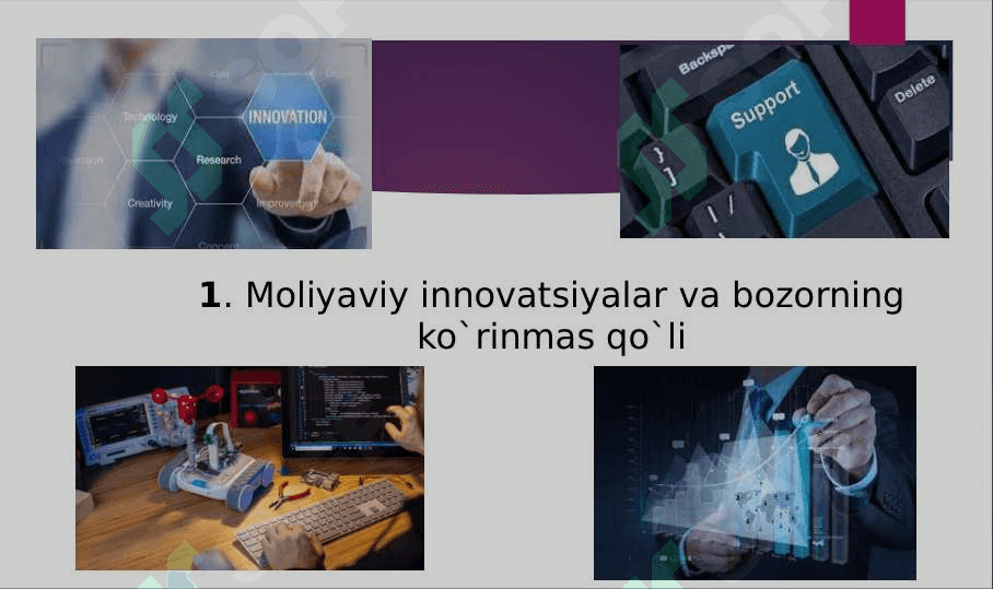 Moliyaviy innovatsiyalar va moliyaviy bozorlar 3