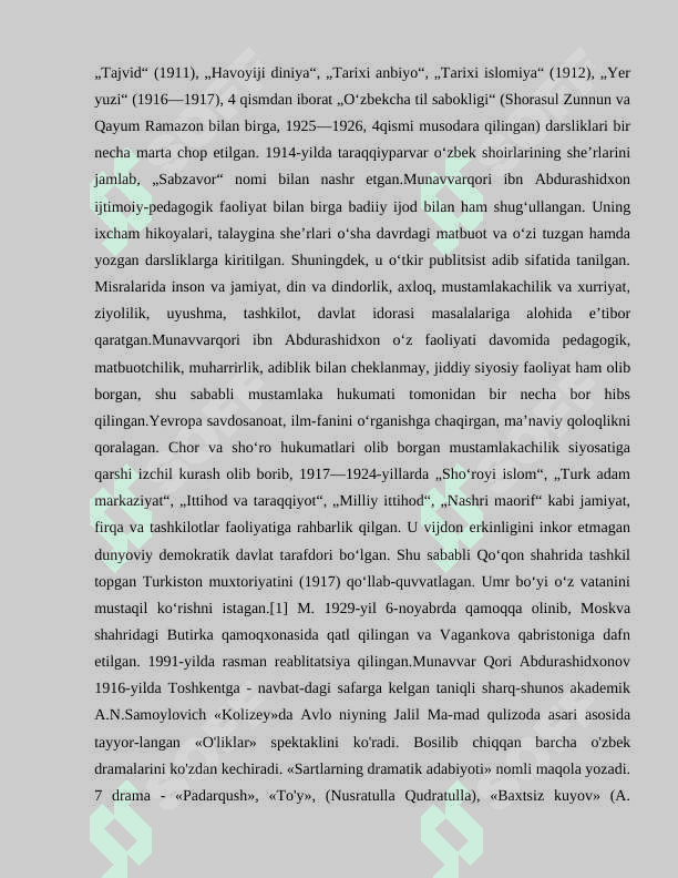 Munavvar Qorining ma'rifat tizimidagi faoliyati 4