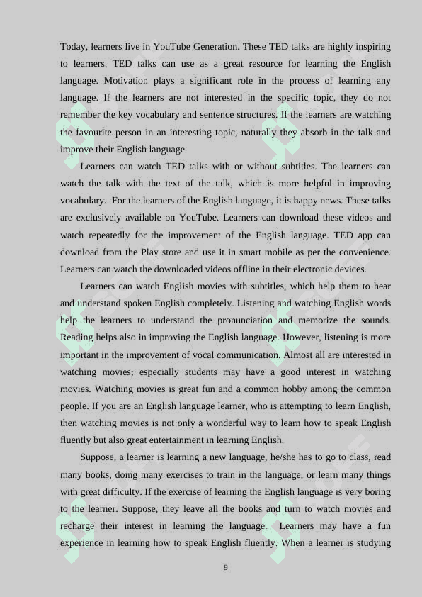 DEVELOPING LEARNERS LANGUAGE AND LEARNING SKILLS THROUGH ICT 8
