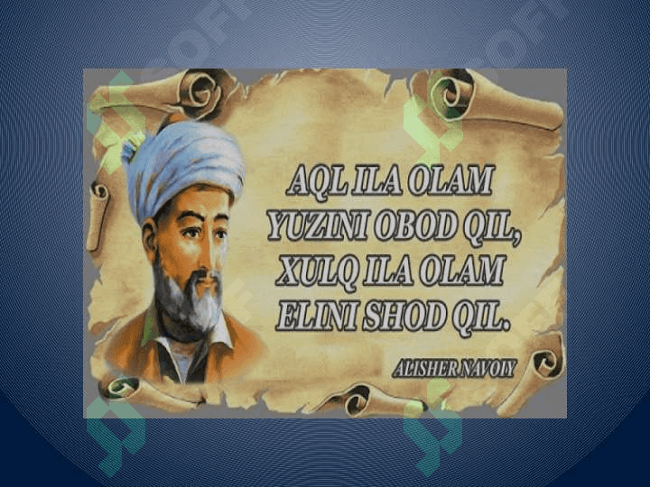Inson taraqqiyoti
 faniga kirish 7
