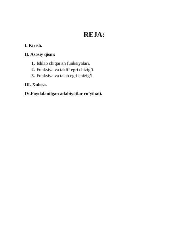 FUNKSIYANI IQTSIDODDA QO`LLANISHI 1